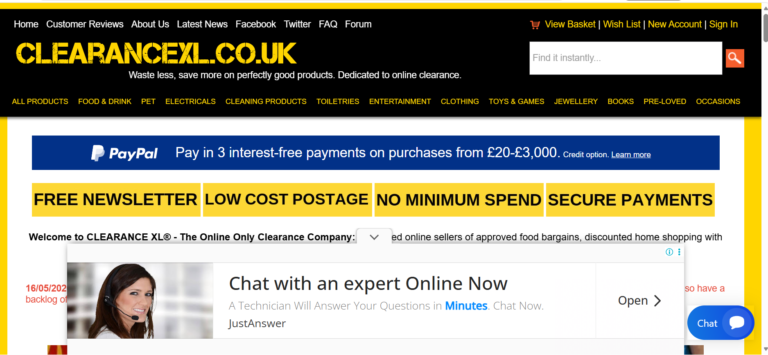 ClearanceXL Help During the Cost of Living Crisis