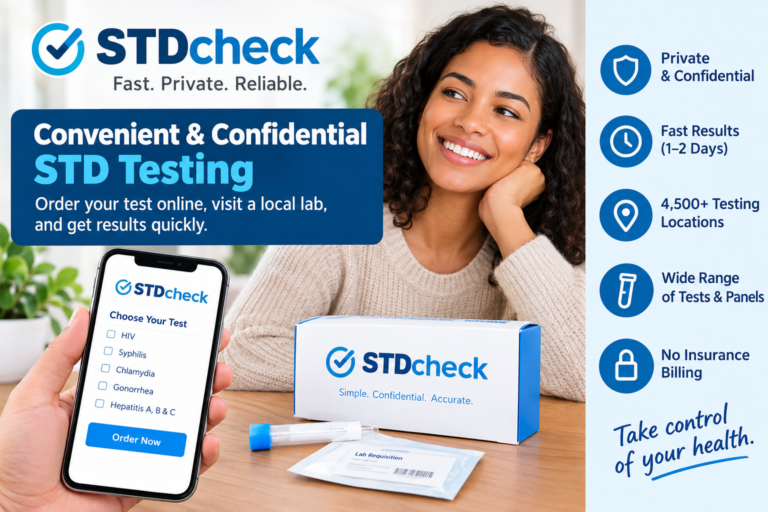 STDcheck Review: Private & Convenient STD Testing